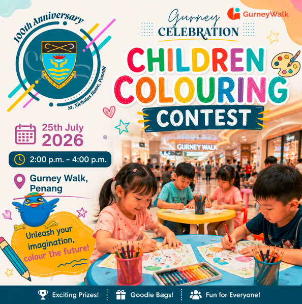 Gurney Celebration Children Colouring Contest banner