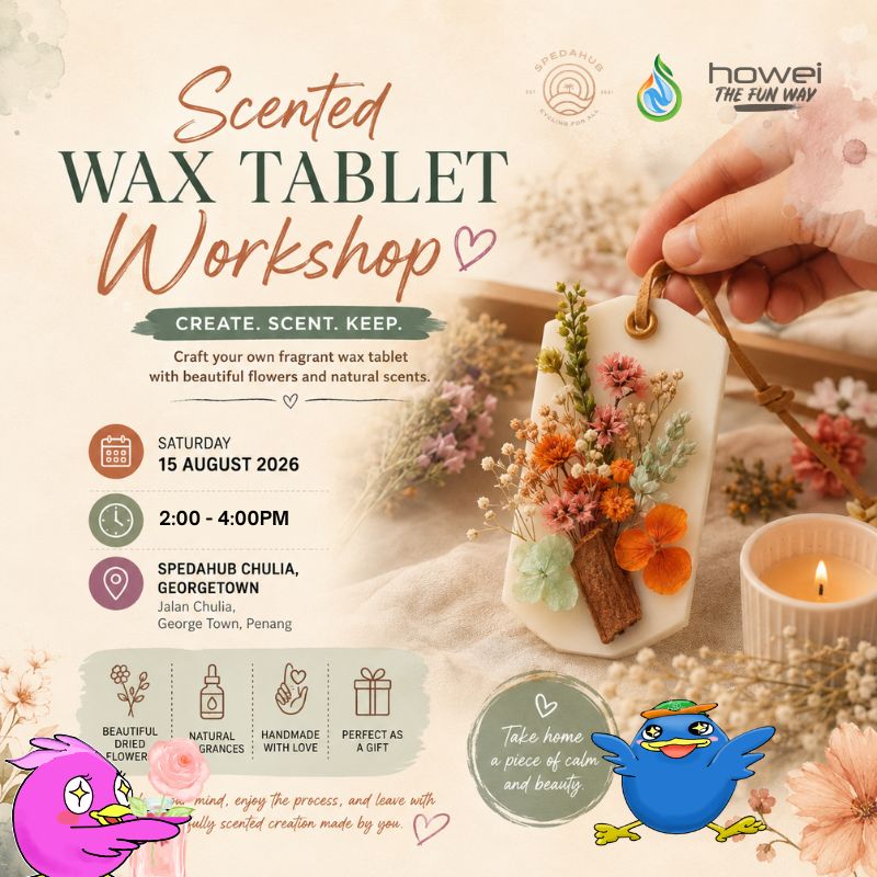 scented wax tablet workshop