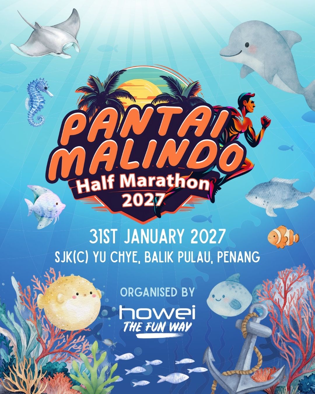 Pantai Malindo Half Marathon 2027 banner