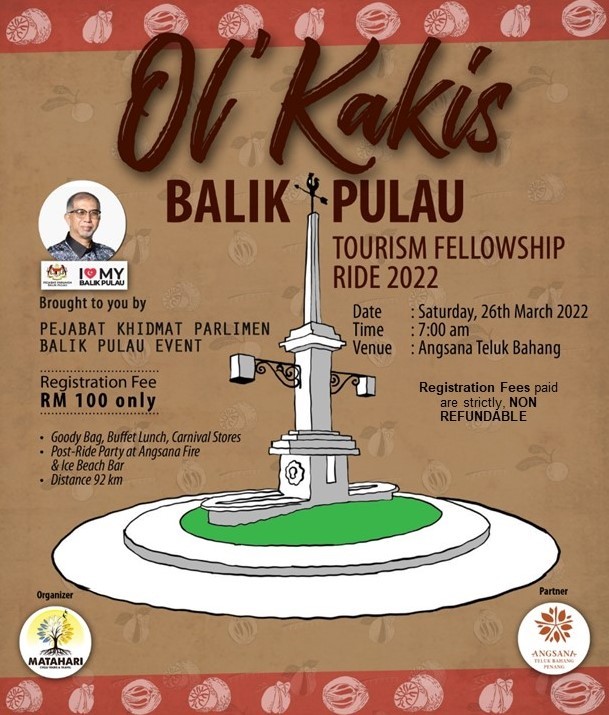 Ol' Kakis 2022 - Tourism Fellowship Ride (2nd Edition) banner