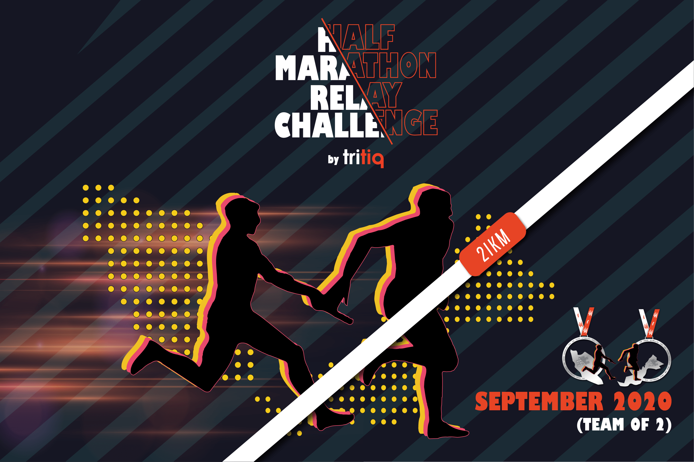 Tritiq Half Marathon Relay Challenge banner