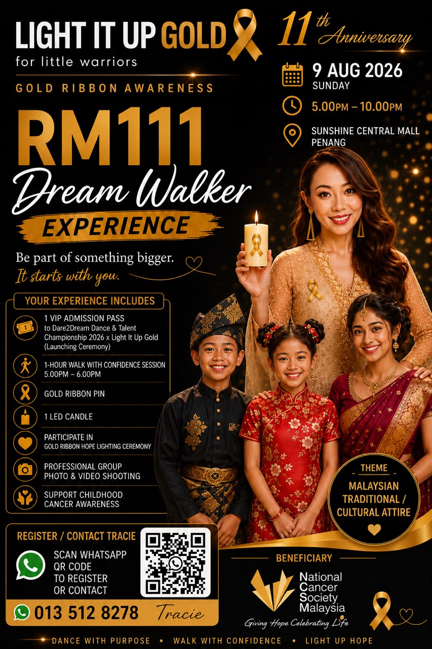 Light It Up Gold Dream Walker Experience banner