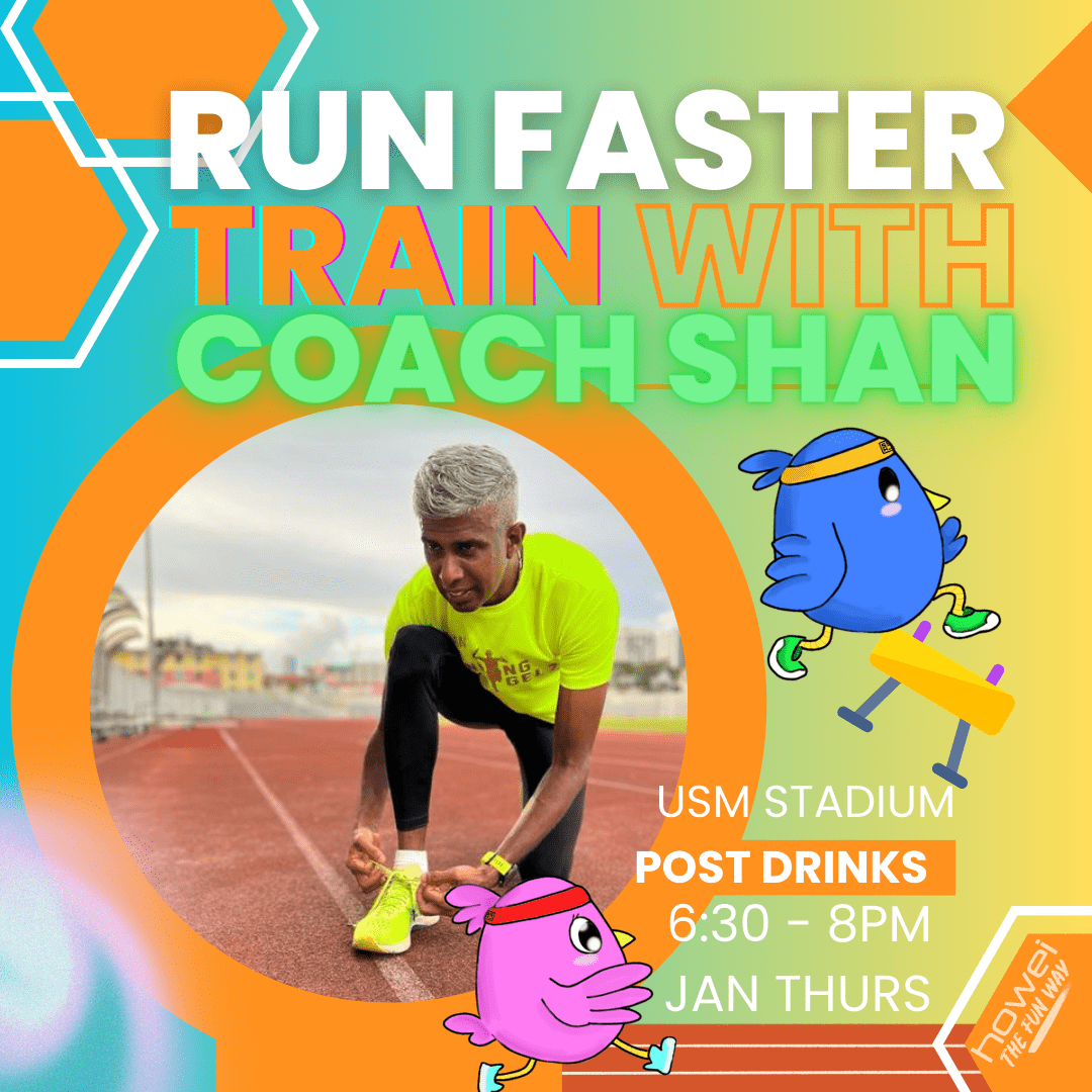 Run Faster with Coach Shan - January Training banner