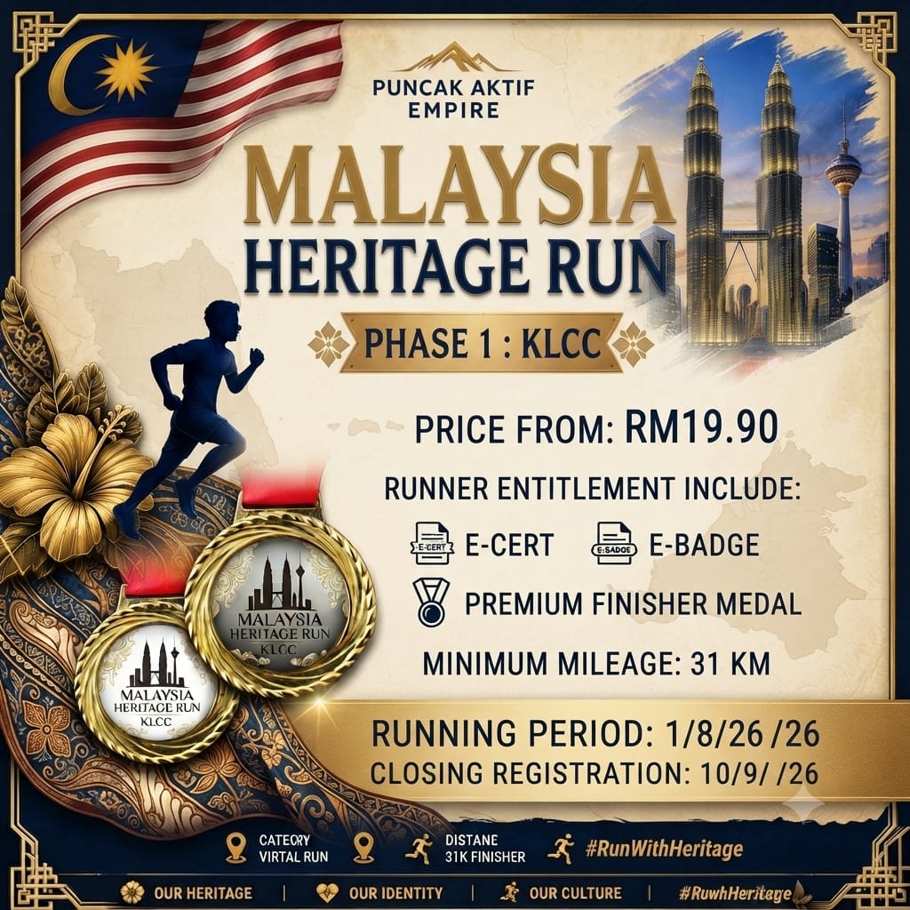 Malaysia Heritage Run 2026 (Phase 1: KLCC) banner