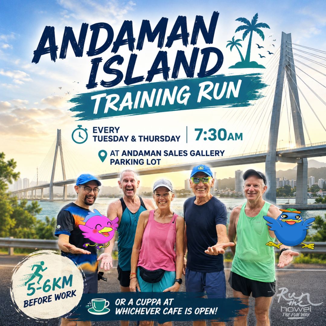 Andaman Island Training Run August 2026 banner