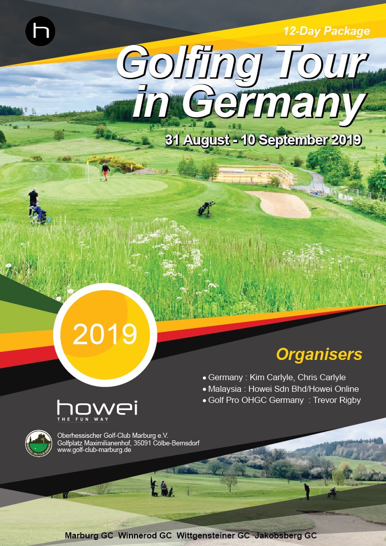 Golfing in Germany banner