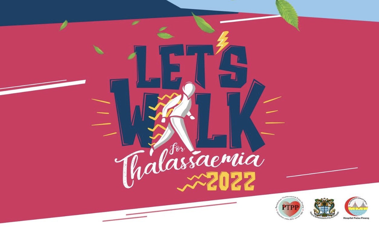 Let's Walk for Thalassaemia 2022 banner