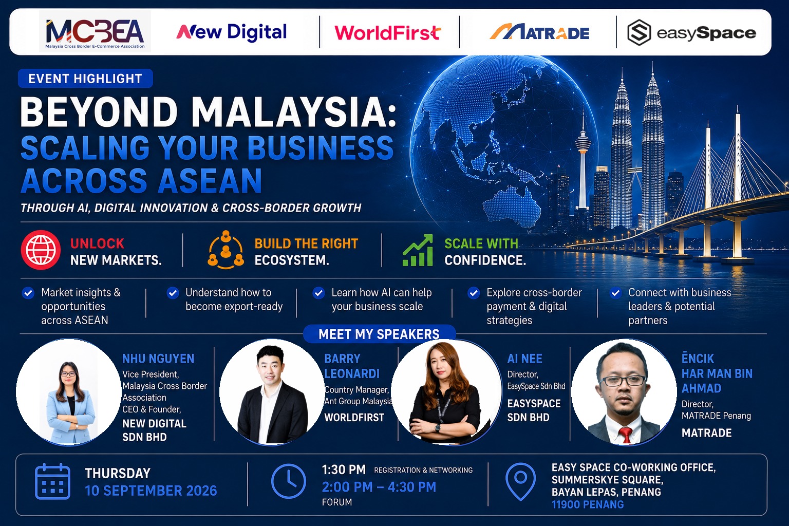BEYOND MALAYSIA : SCALING YOUR BUSINESS ACROSS ASEAN banner