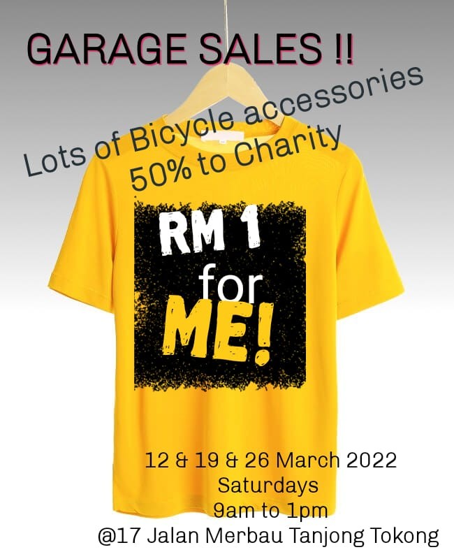 Charity Garage Sale (19 March) banner