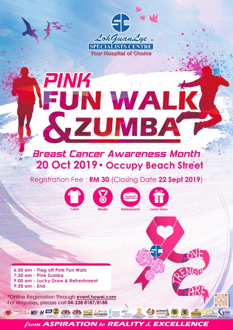 Pink Fun Walk & Zumba 2019 banner