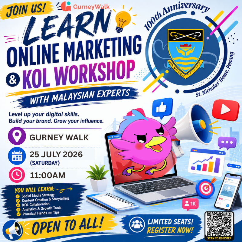Online Marketing & KOL Workshop 2026 banner