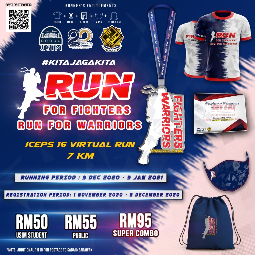 Run for Fighters, Run for Warriors banner