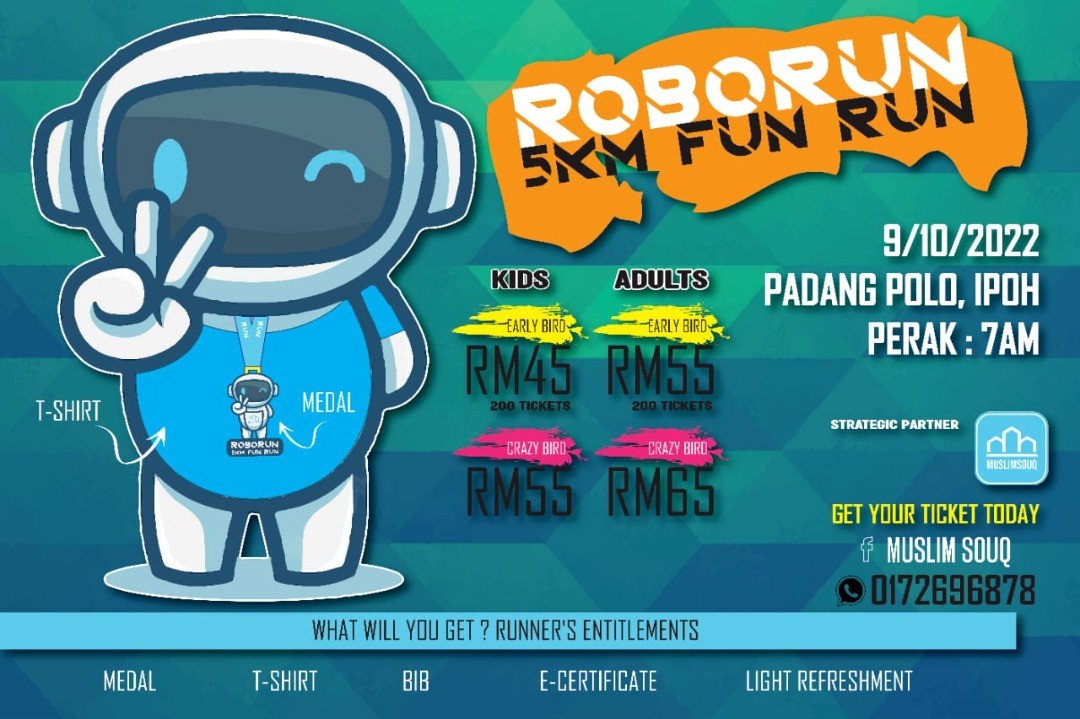 Roborun 5KM Fun Run (Ipoh) banner