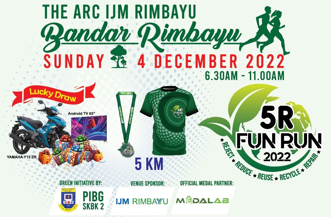 5R FUN RUN 2022 banner