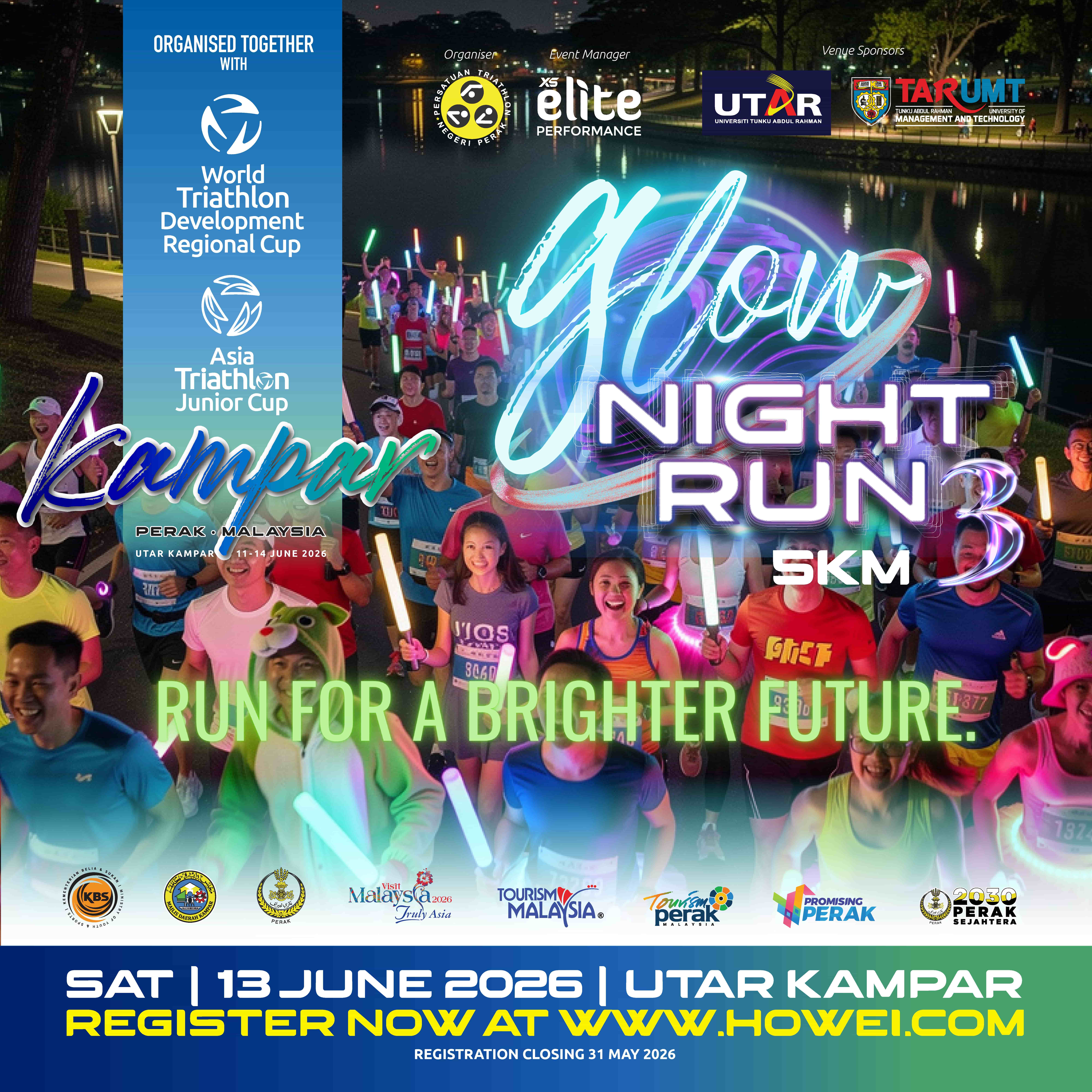 UTAR Kampar Glow Night Run 3 banner
