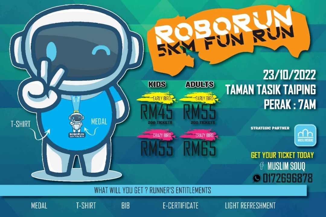 Roborun 5KM Fun Run (Taiping) banner