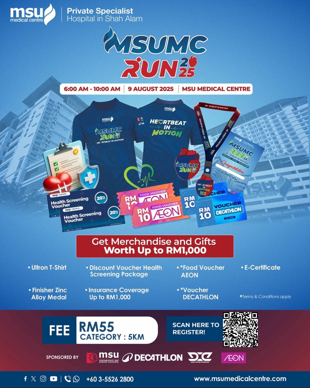 MSUMC Run 2025 banner
