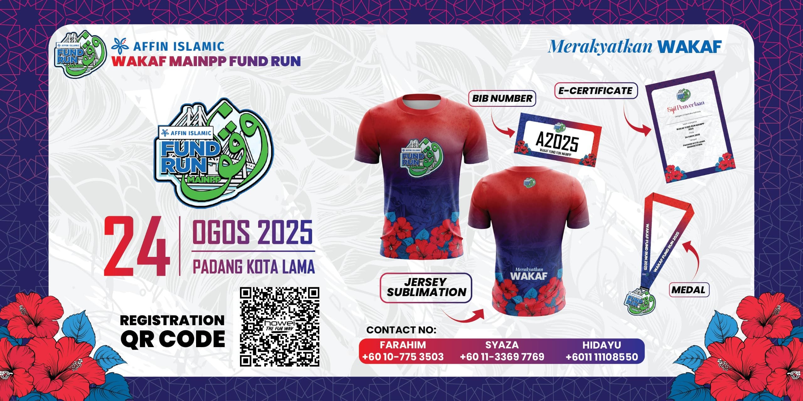 Affin Islamic Wakaf Mainpp Fund Run 2025 banner