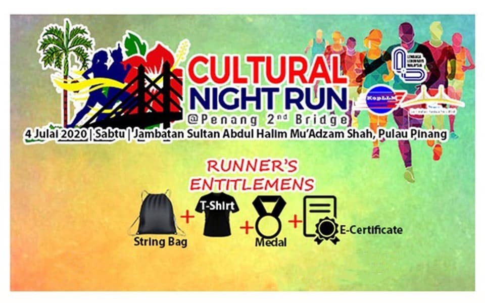 Cultural Night Run @ Penang 2nd Bridge 2020 banner
