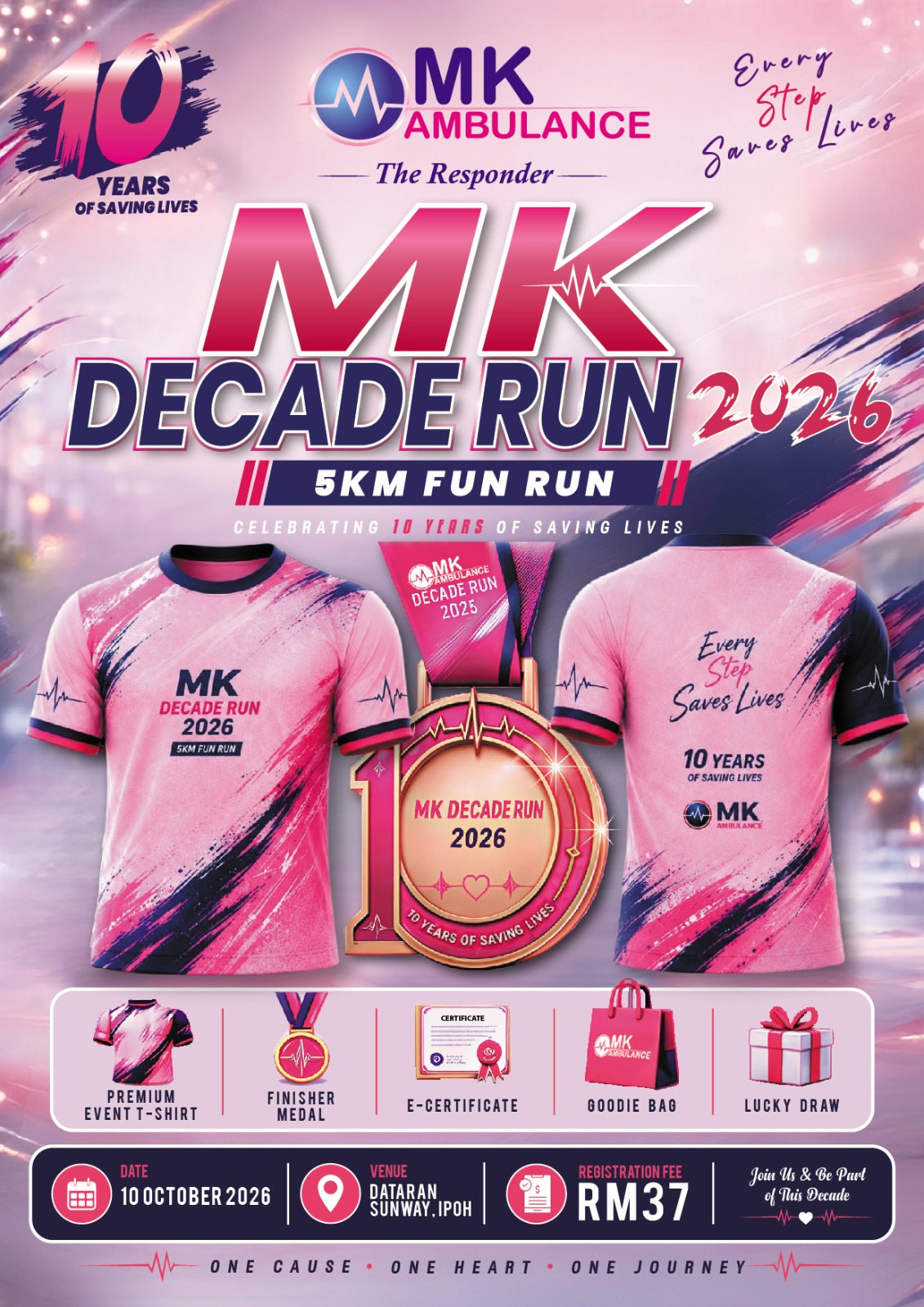 MK Decade Run 2026 banner