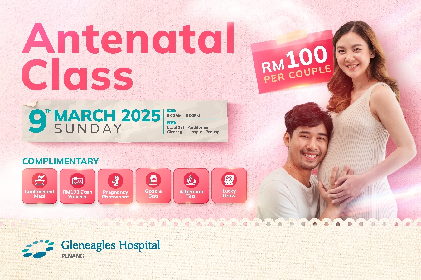Antenatal Class 2025 (March) banner