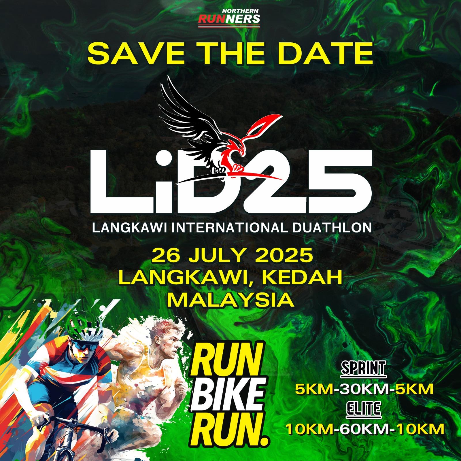 Langkawi International Duathlon 2025 banner