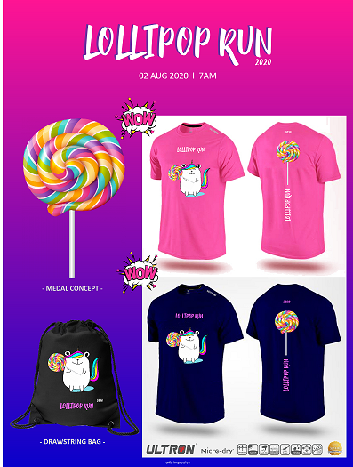 Lollipop Run 2020 banner