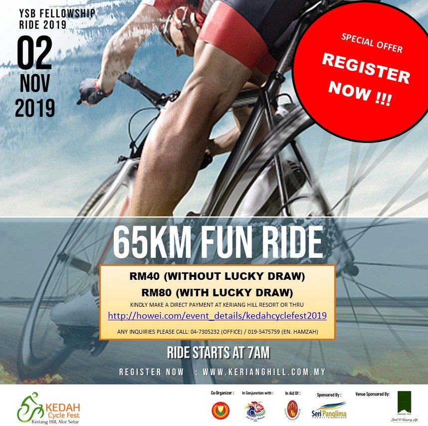 Kedah Cycle Fest 2019 banner