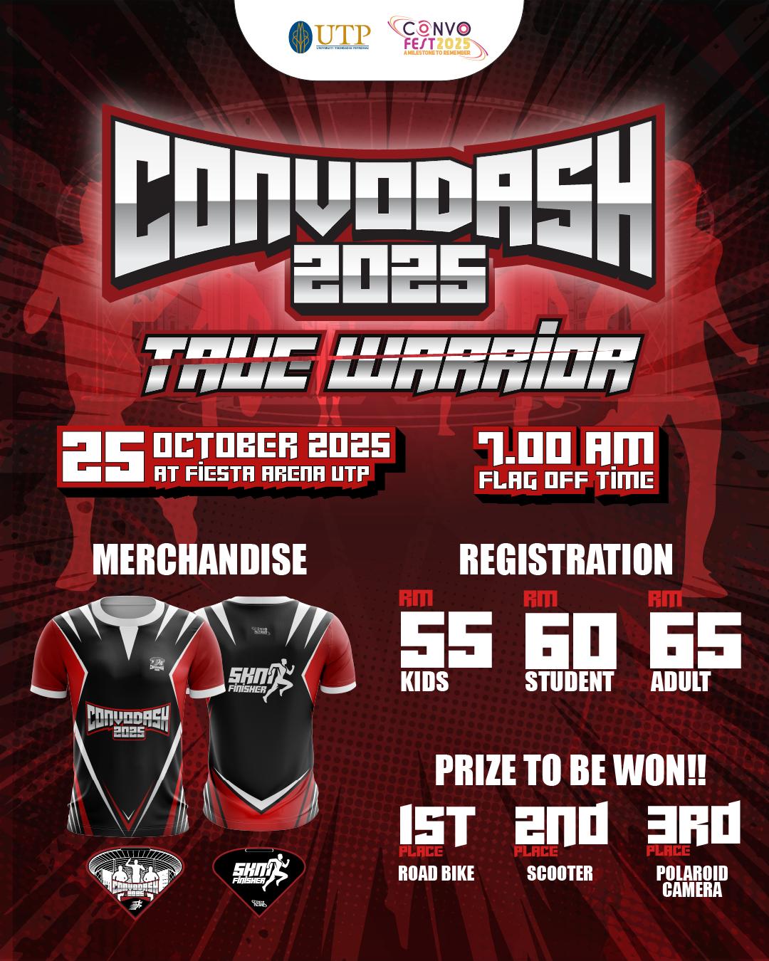 Convodash 2025 - True Warrior banner