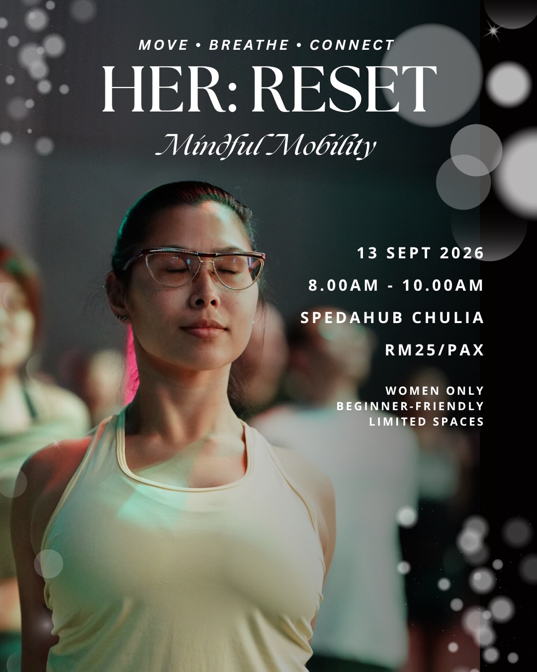 HER: RESET (Mindful Mobility) participants at SpedaHub Chulia