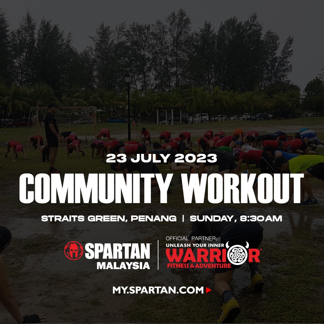 Spartan Community Workout Penang - 23rd July 2023 banner