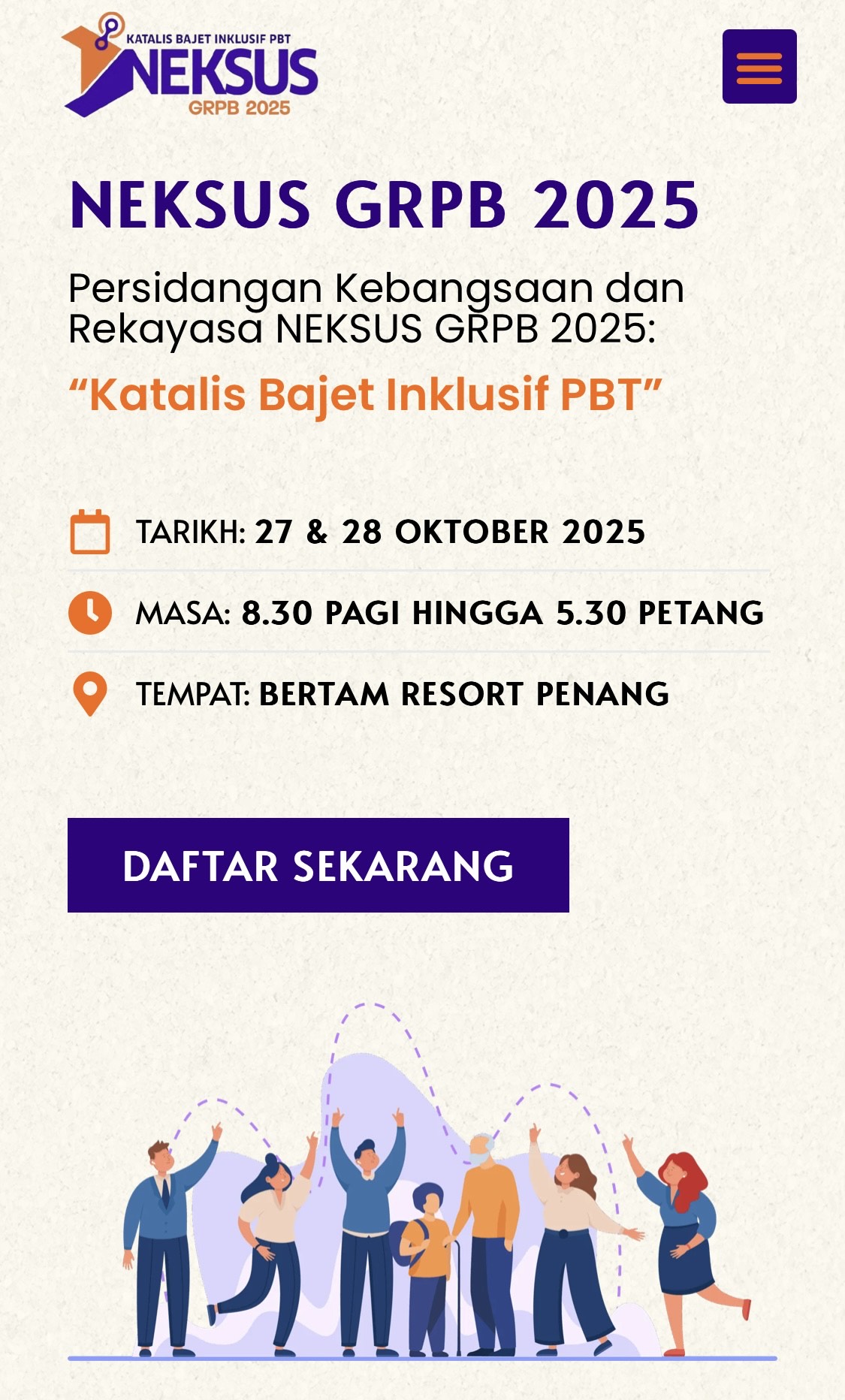 NEKSUS GRPB 2025 banner