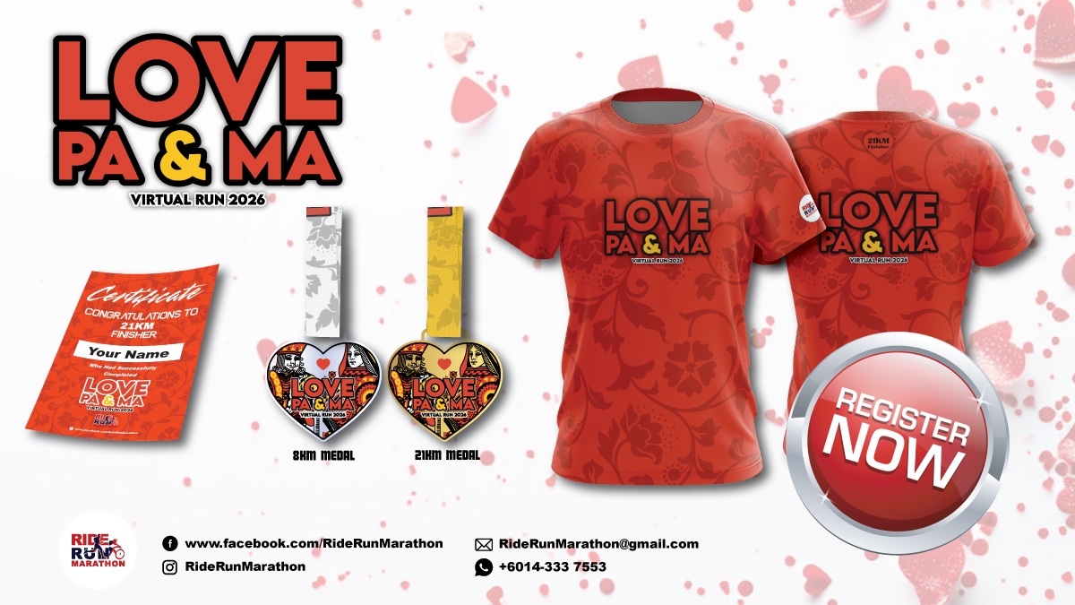 Love Pa & Ma Virtual Run 2026 banner