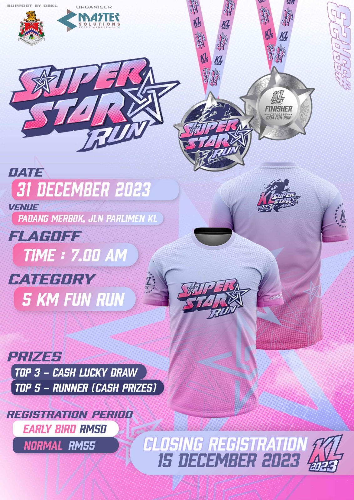 Superstar Run 2023 banner