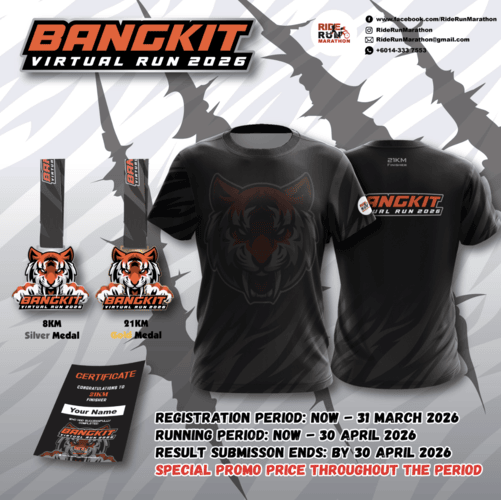 Bangkit Virtual Run banner