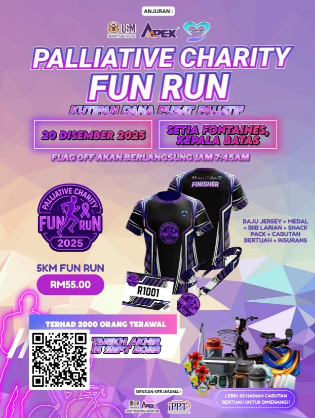 Palliative Charity Fun Run banner