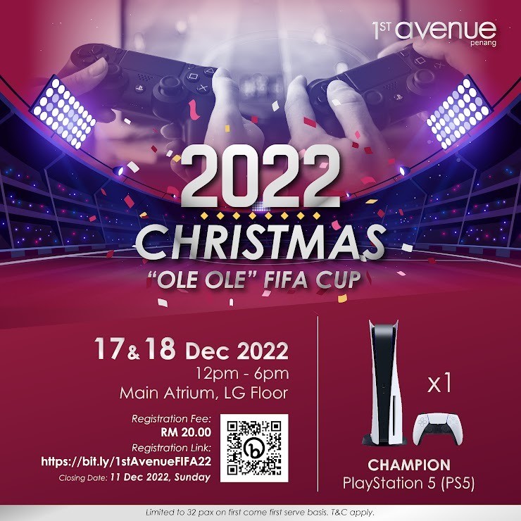 2022 Christmas Ole Ole FIFA Cup banner