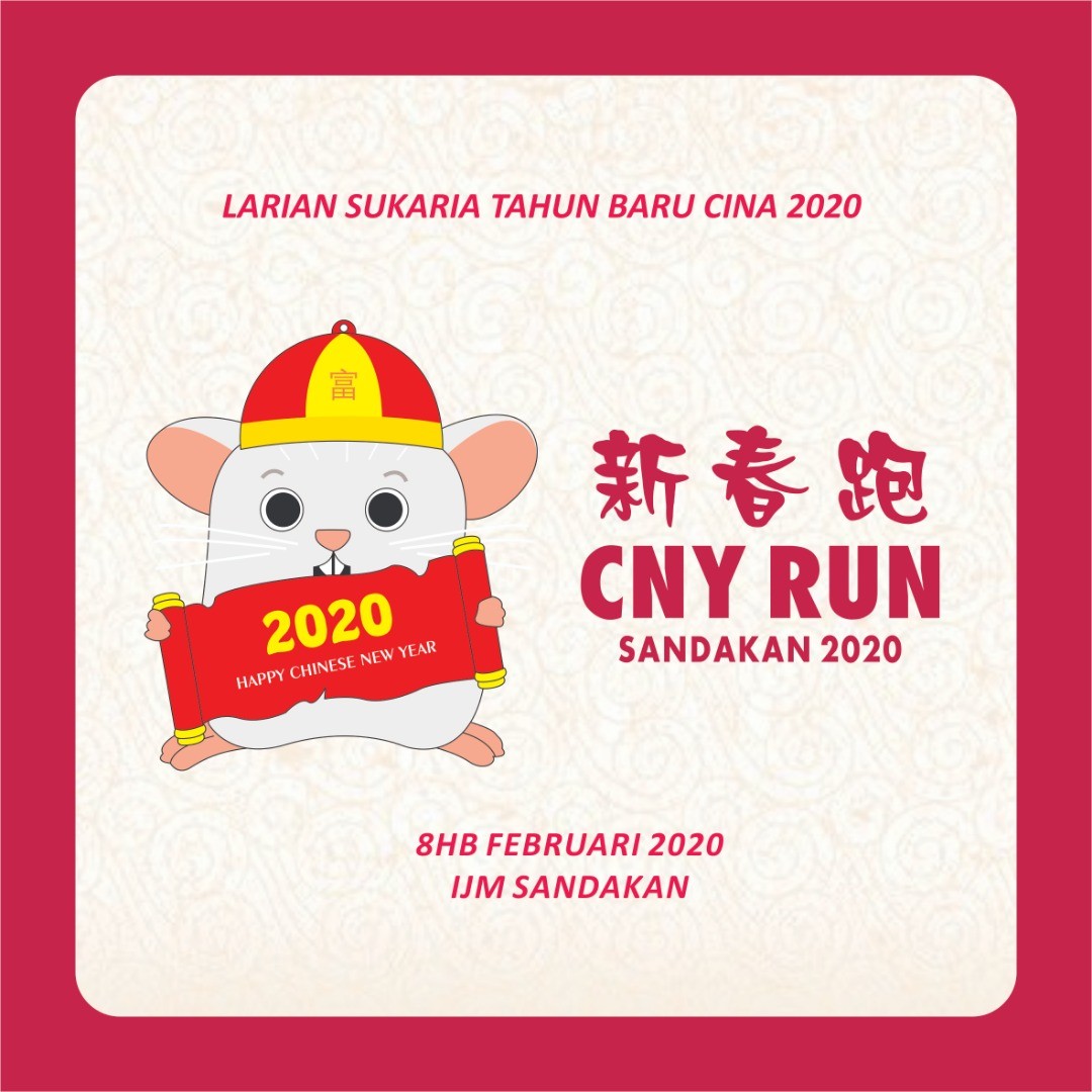 CNY Run Sandakan 2020 banner
