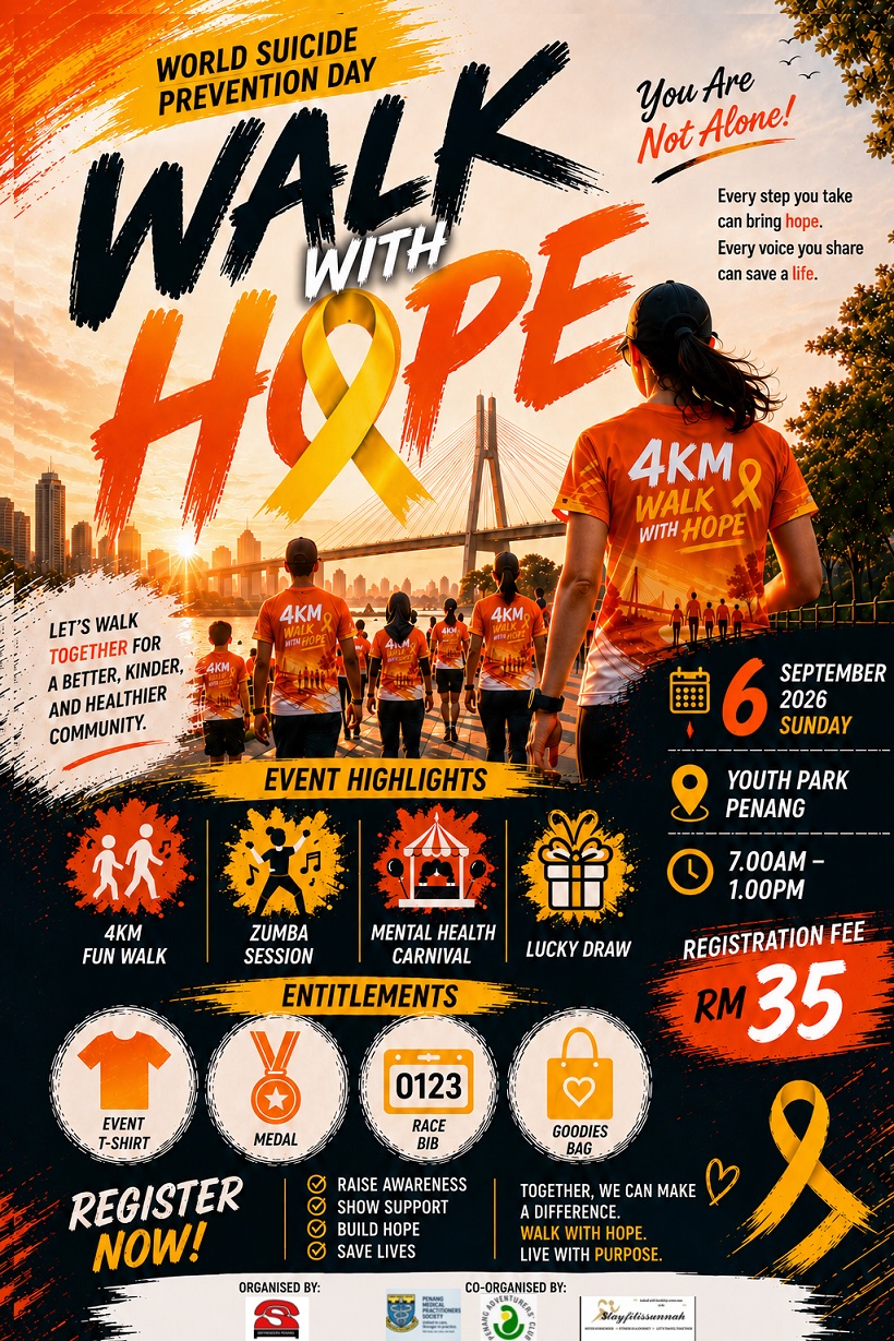 4KM Fun Walk & Mini Mental Health Carnival banner