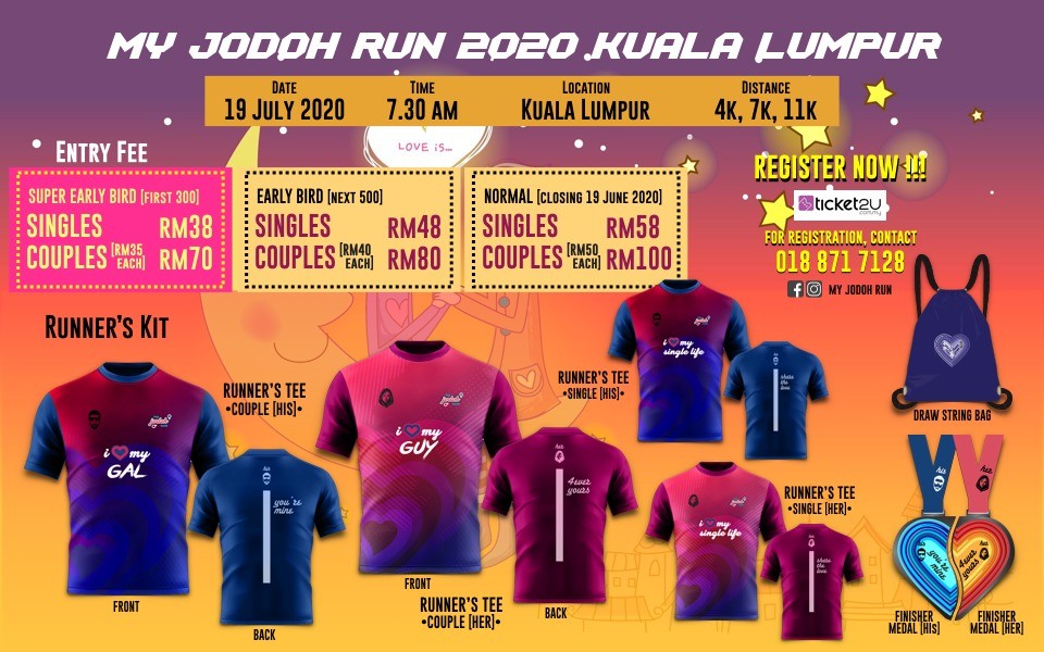 My Jodoh Run 2020 banner