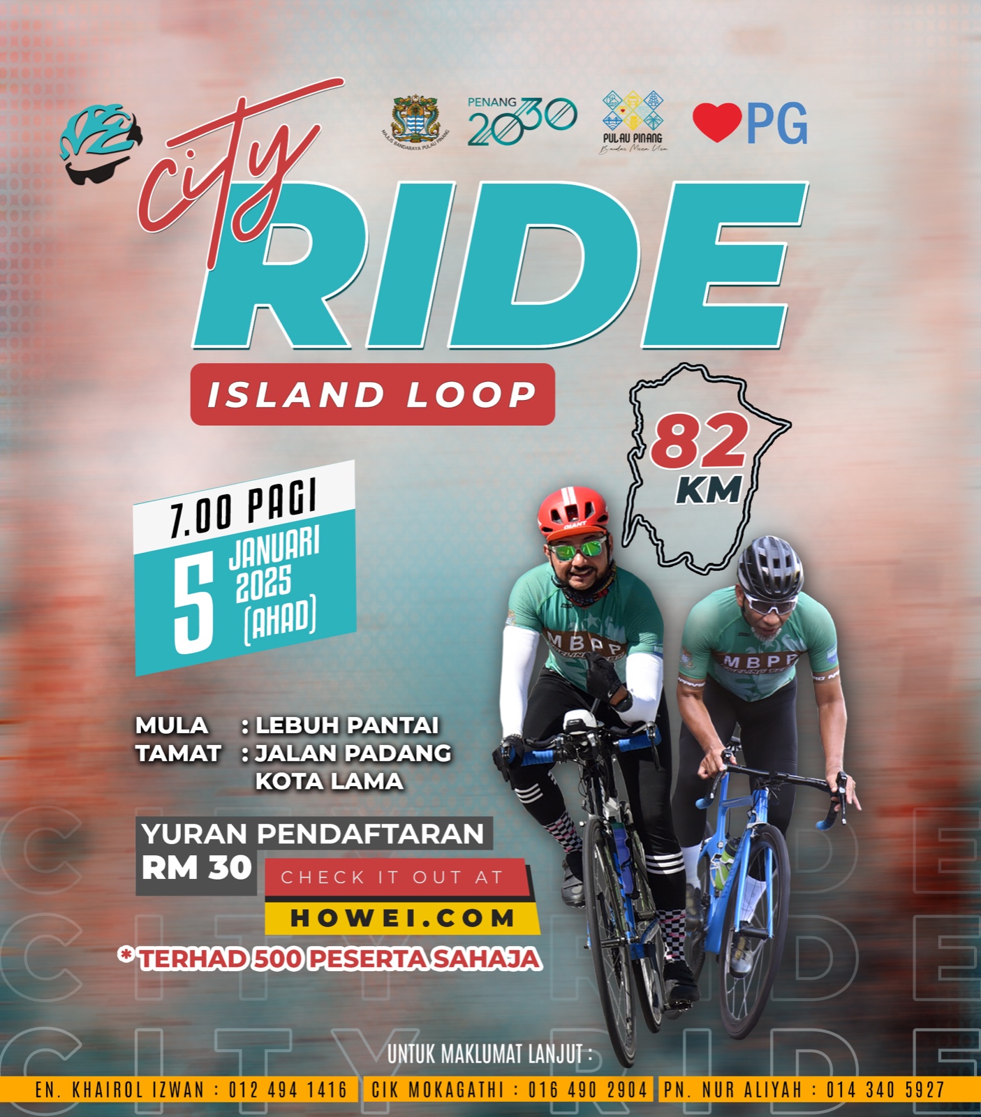 City Ride Island Loop 2025 banner