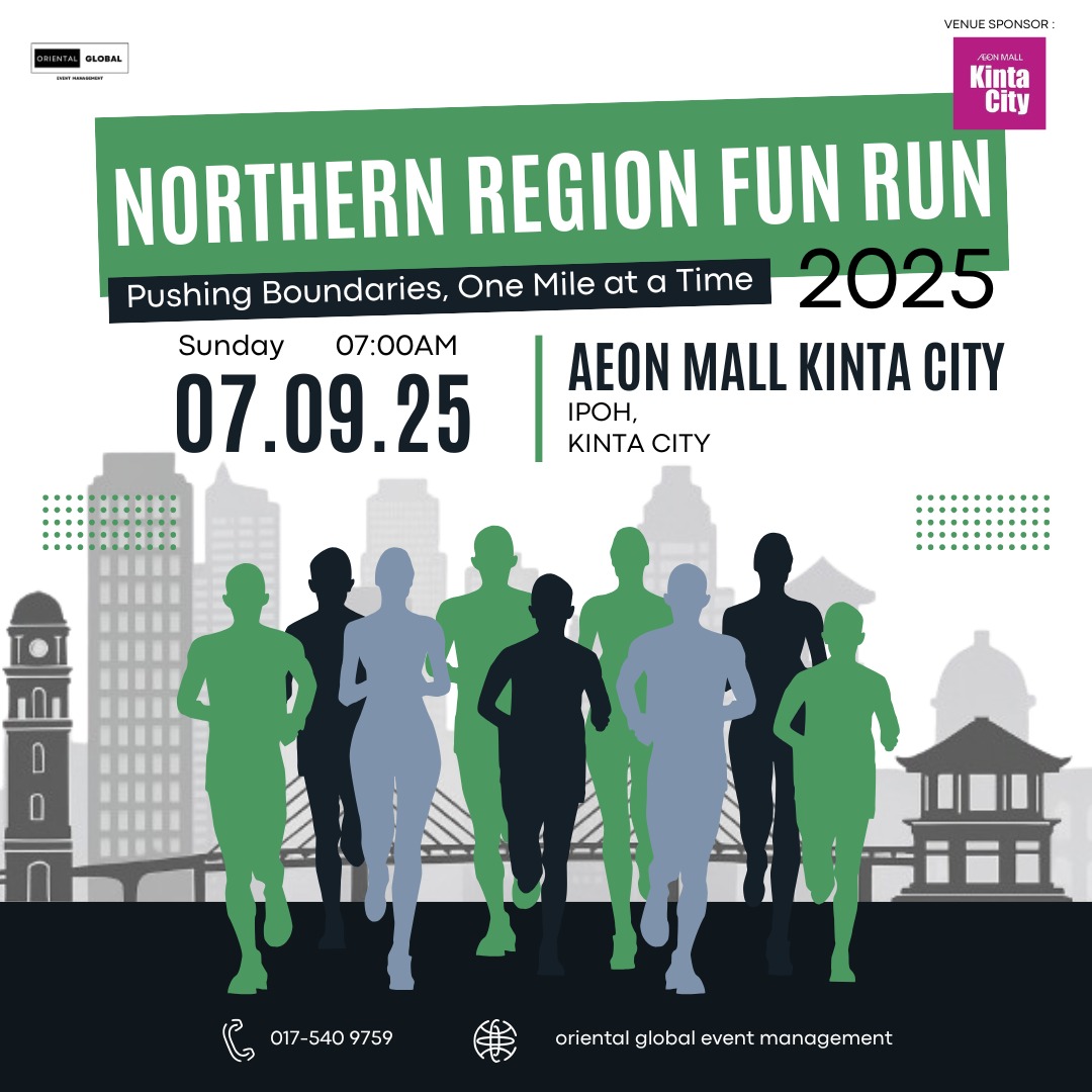 Northern Region Fun Run 2025 - Ipoh banner