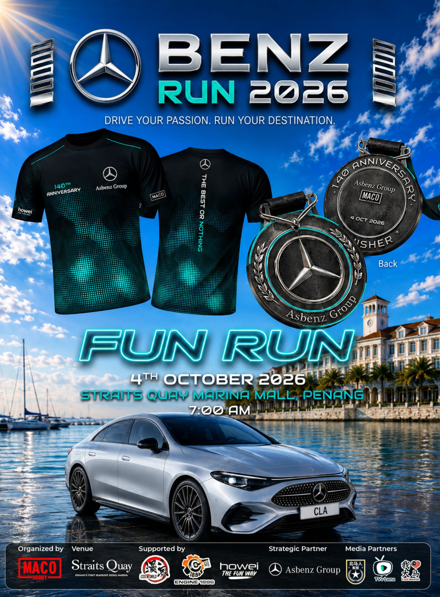 Benz Run 2026 | 140 Years of Innovation banner