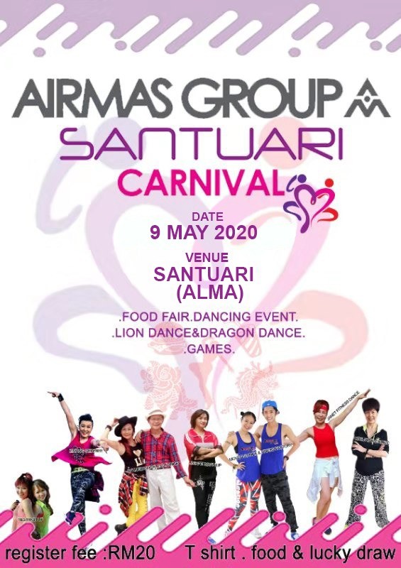 Airmas Group Santuari Carnival banner