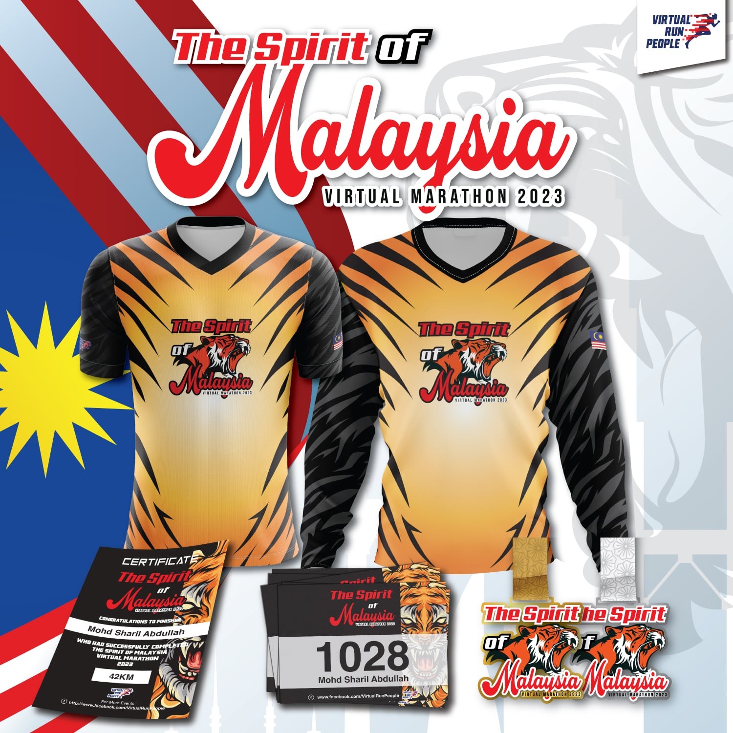 Spirit of Malaysia Virtual Marathon 2023 banner