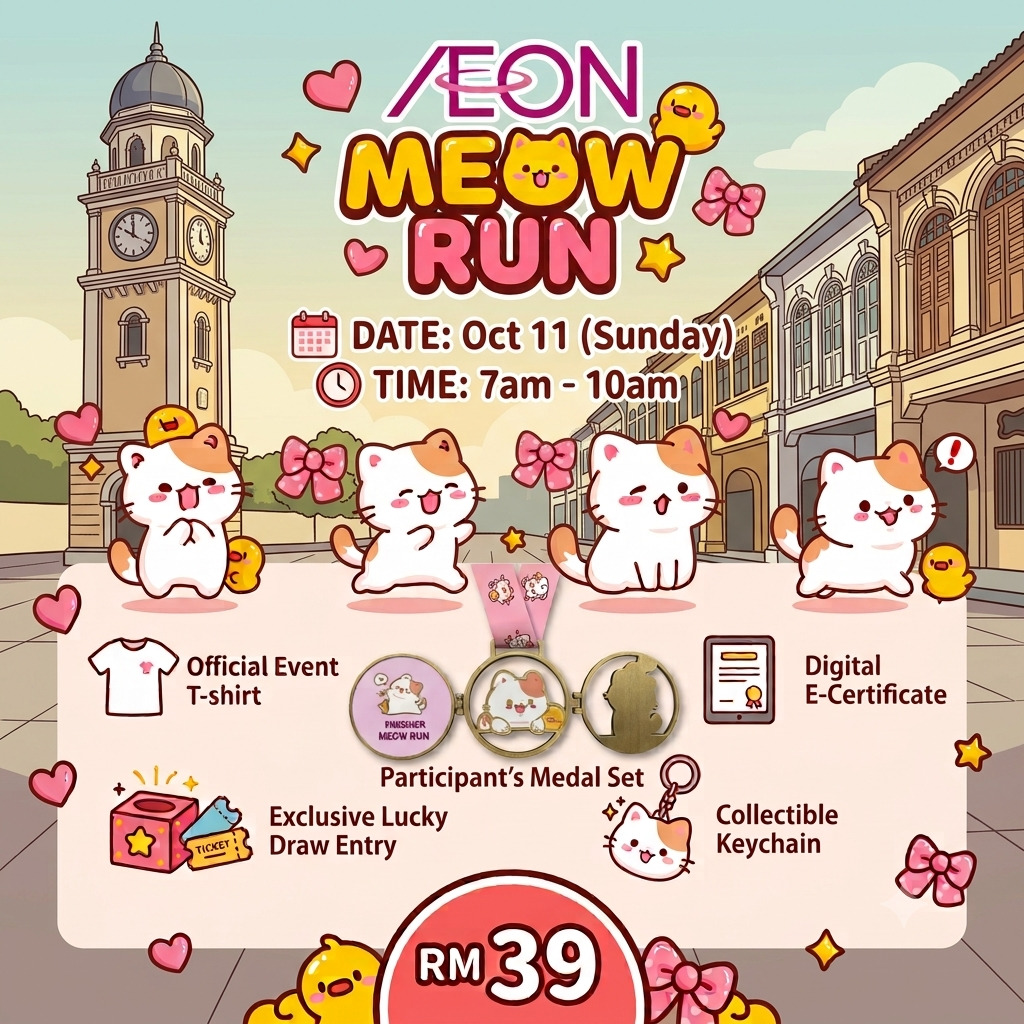 AEON Meow Run - Taiping banner