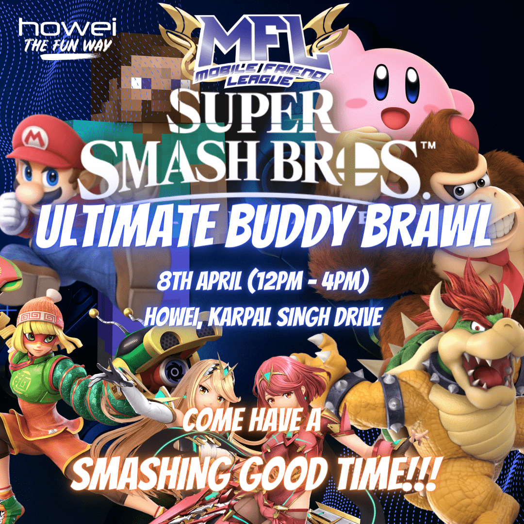 MFL Ultimate Buddy Brawl (SSBU) 8 April banner