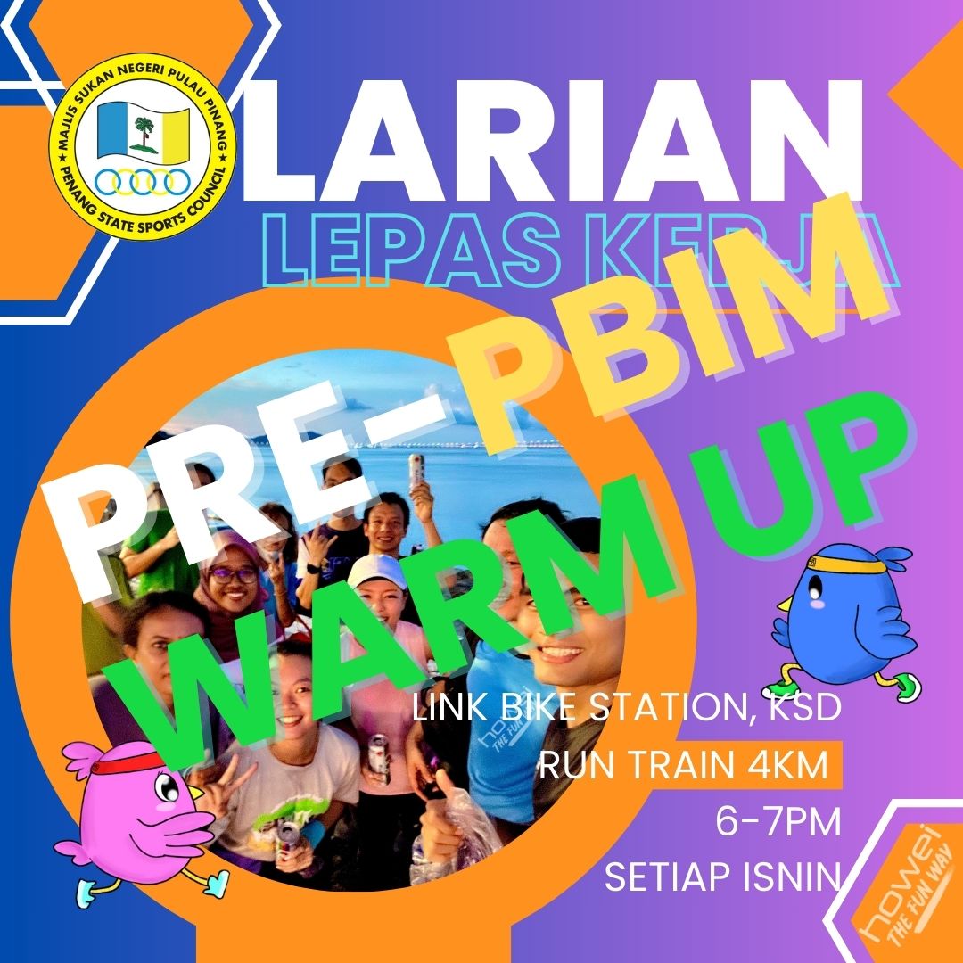 Larian Lepas Kerja - Monday Pre-PBIM Workout banner