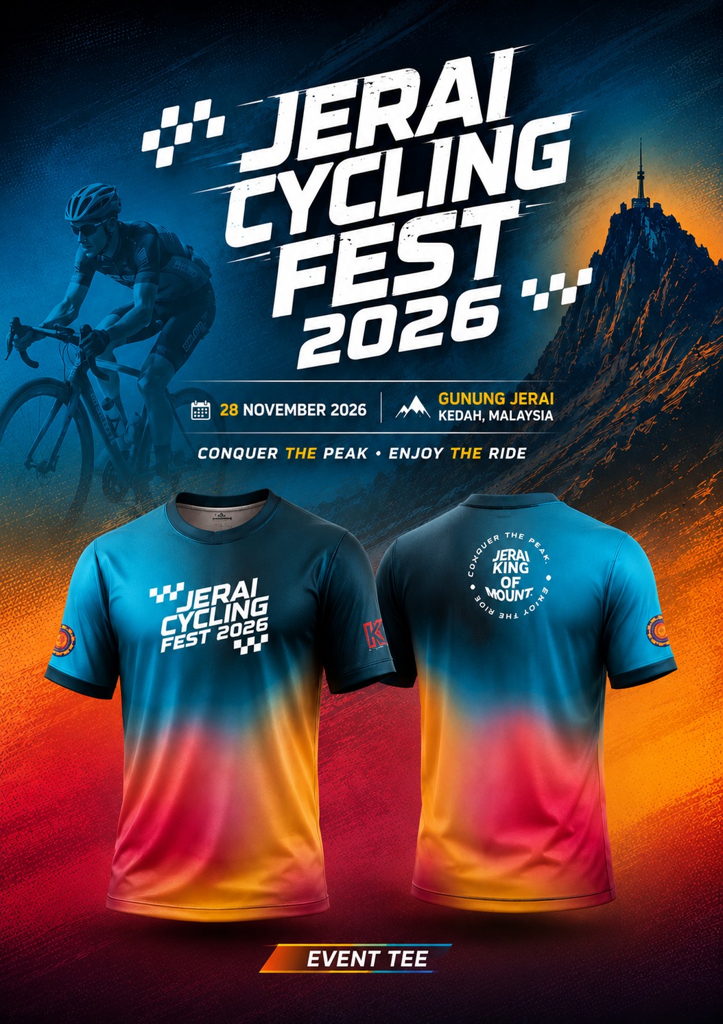 Jerai Cycling Fest 2026 banner