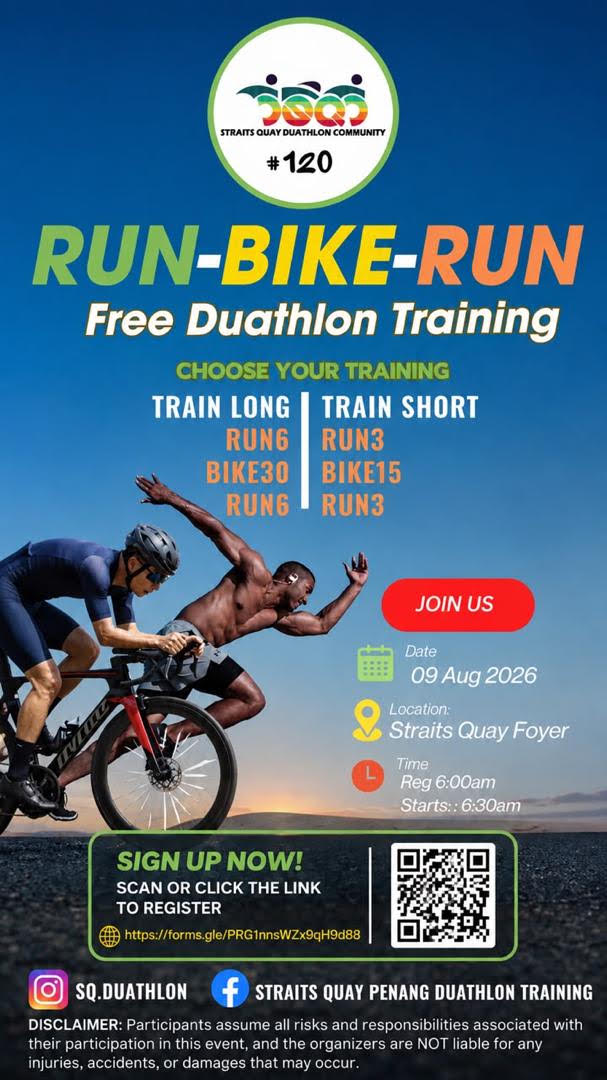 Straits Quay Duathlon Training SQDTT #120 banner